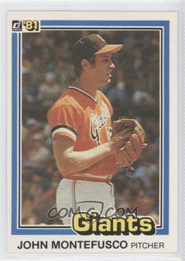 1981 Donruss - [Base] #434 - John Montefusco