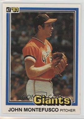 1981 Donruss - [Base] #434 - John Montefusco