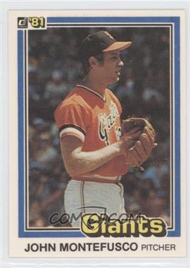 1981 Donruss - [Base] #434 - John Montefusco