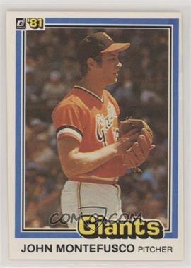 1981 Donruss - [Base] #434 - John Montefusco