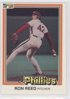 1981 Donruss - [Base] #44 - Ron Reed