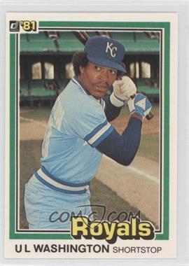 1981 Donruss - [Base] #460 - U.L. Washington