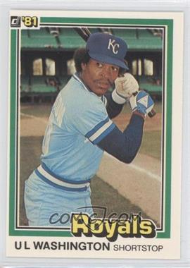 1981 Donruss - [Base] #460 - U.L. Washington