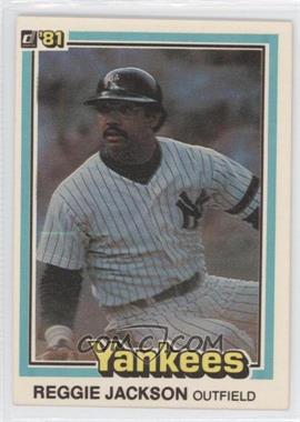 1981 Donruss - [Base] #468 - Reggie Jackson