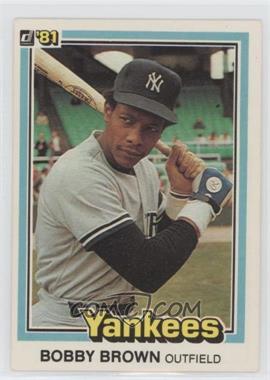 1981 Donruss - [Base] #469 - Bobby Brown