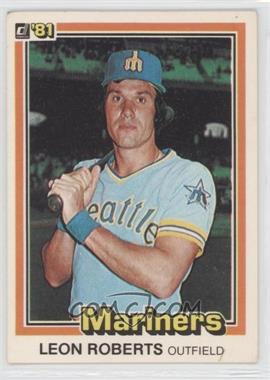 1981 Donruss - [Base] #48 - Leon Roberts