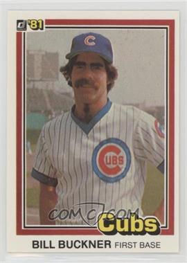 1981 Donruss - [Base] #482 - Bill Buckner