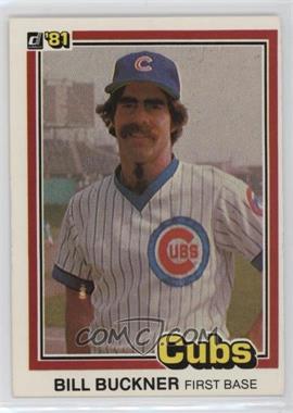 1981 Donruss - [Base] #482 - Bill Buckner