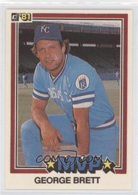 1981 Donruss - [Base] #491 - George Brett