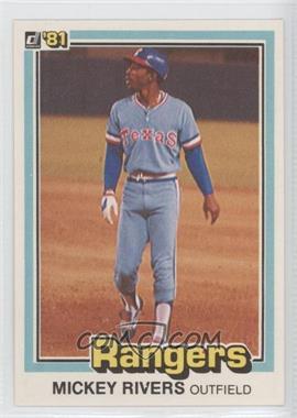 1981 Donruss - [Base] #496 - Mickey Rivers