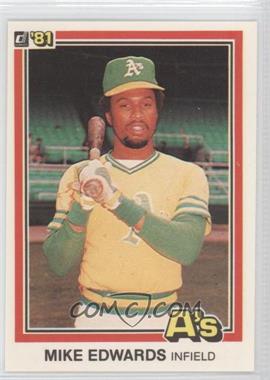 1981 Donruss - [Base] #497 - Mike Edwards