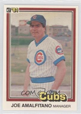 1981 Donruss - [Base] #522 - Joey Amalfitano