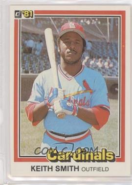 1981 Donruss - [Base] #539 - Keith Smith