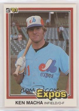 1981 Donruss - [Base] #540 - Ken Macha