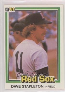 1981 Donruss - [Base] #544 - Dave Stapleton