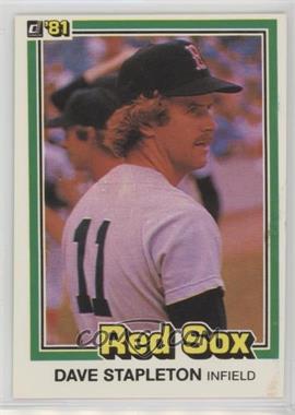 1981 Donruss - [Base] #544 - Dave Stapleton