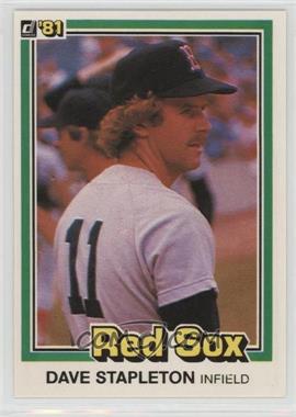 1981 Donruss - [Base] #544 - Dave Stapleton