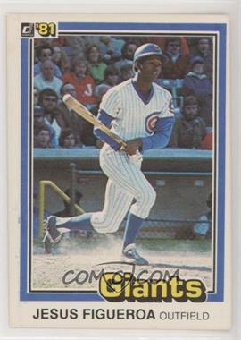 1981 Donruss - [Base] #556.1 - Jesus Figueroa (1980: 2 Lines of Text)