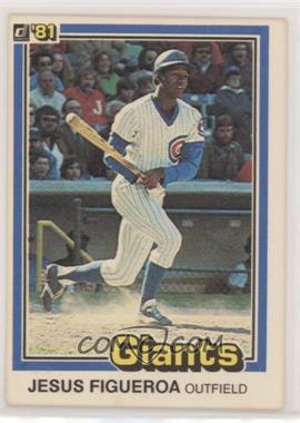 1981 Donruss - [Base] #556.2 - Jesus Figueroa (1980: 4 Lines of Text)