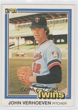 1981 Donruss - [Base] #564 - John Verhoeven