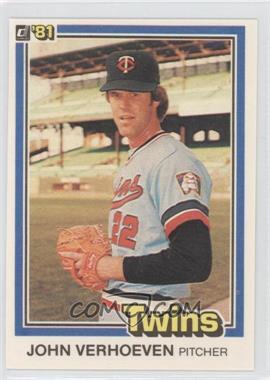 1981 Donruss - [Base] #564 - John Verhoeven