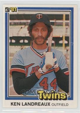 1981 Donruss - [Base] #565 - Ken Landreaux