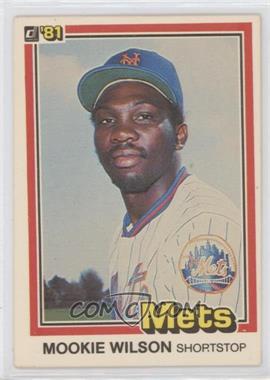 1981 Donruss - [Base] #575 - Mookie Wilson