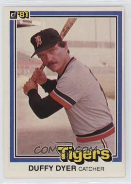 1981 Donruss - [Base] #7.2 - Duffy Dyer (batting average with decimal point) [EX to NM]