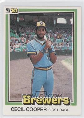 1981 Donruss - [Base] #83 - Cecil Cooper