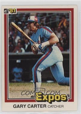 1981 Donruss - [Base] #90 - Gary Carter