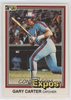 1981 Donruss - [Base] #90 - Gary Carter