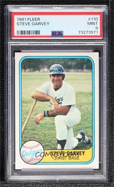 1981 Fleer - [Base] #110 - Steve Garvey [PSA 9 MINT]