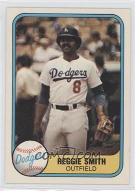 1981 Fleer - [Base] #111 - Reggie Smith