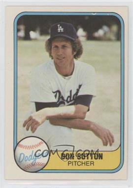 1981 Fleer - [Base] #112 - Don Sutton