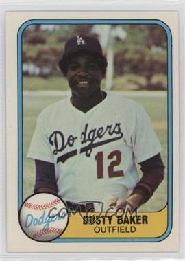 1981 Fleer - [Base] #115 - Dusty Baker