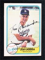 Tommy Lasorda [JSA Certified COA Sticker]