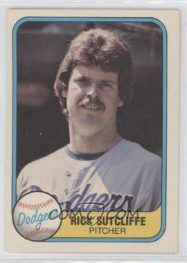 1981 Fleer - [Base] #125 - Rick Sutcliffe