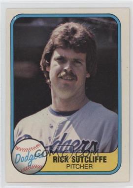 1981 Fleer - [Base] #125 - Rick Sutcliffe