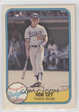 1981 Fleer - [Base] #126.2 - Ron Cey (Finger on Back) [EX to NM]