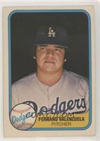 Fernando Valenzuela (Spelled Fernand on Front) [Poor to Fair]