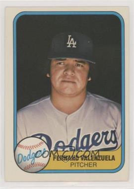 1981 Fleer - [Base] #140 - Fernando Valenzuela (Spelled Fernand on Front)