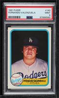 Fernando Valenzuela (Spelled Fernand on Front) [PSA 9 MINT]