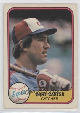 1981 Fleer - [Base] #142 - Gary Carter [Good to VG‑EX]