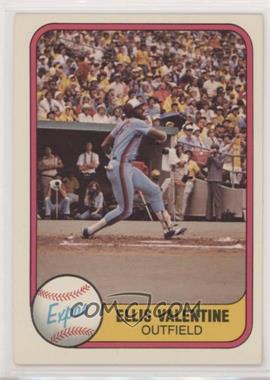 1981 Fleer - [Base] #148 - Ellis Valentine