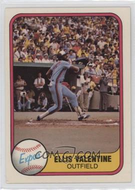 1981 Fleer - [Base] #148 - Ellis Valentine