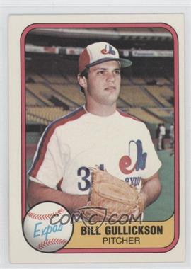 1981 Fleer - [Base] #150 - Bill Gullickson