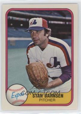 1981 Fleer - [Base] #156 - Stan Bahnsen