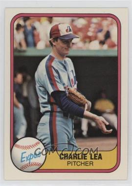 1981 Fleer - [Base] #165 - Charlie Lea