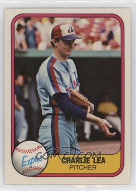 1981 Fleer - [Base] #165 - Charlie Lea