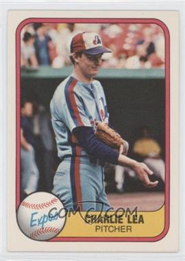 1981 Fleer - [Base] #165 - Charlie Lea